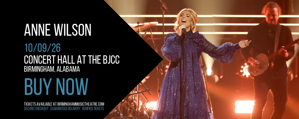 Anne Wilson at Concert Hall at the BJCC